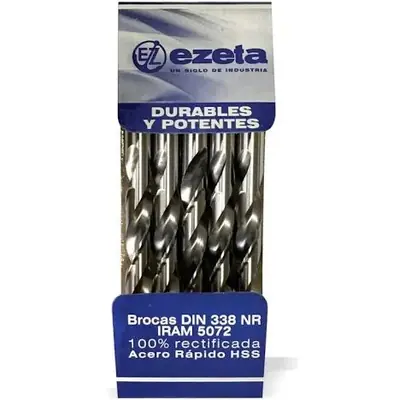 Mecha Cilindrica Acero Rapido 6 Mm