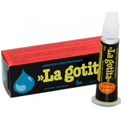 Adhesivo instantaneo Cianocrilato La Gotita