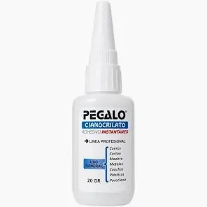 Adhesivo instantaneo Cianocrilato x 10 Gr
