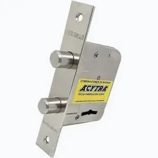 Cerradura Tipo Cerrojo Acytra 501