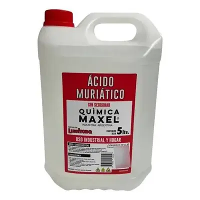 Acido Muriatico (Desincrustante) x 5 Lt.
