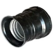 Portalampara 3 Piezas Negro