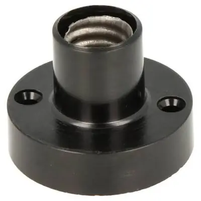 Portalampara Base Negro E14 Mignon