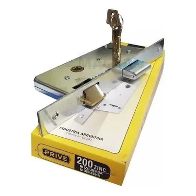 Cerradura Doble Paleta Pasador Prive 200