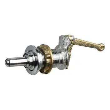 Boton para Deposito Franklin Bronce Cromado
