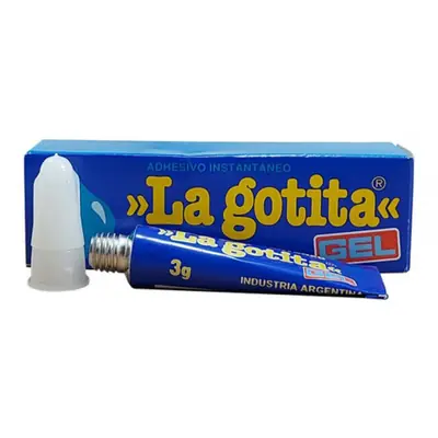Adhesivo instantaneo Cianocrilato La Gotita en Gel