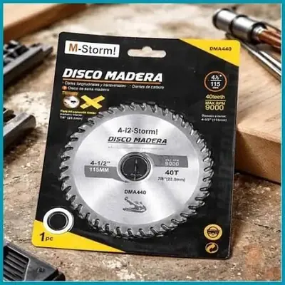 Disco para Amoladora Corte de Madera 115 x 4" 1/2 - 30 Dientes