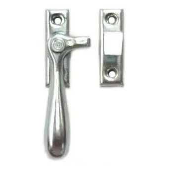 Aldaba Patito con Base y Enganche de Zinc Derecha