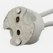 Portalampara Ceramico GU53 Con Cable