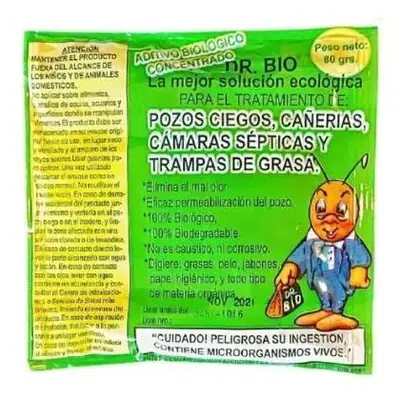 Aditivo Biologico Concentrado  80 Grs