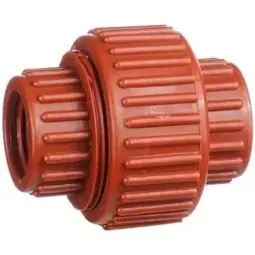 Union Doble Conica de 1/2 Polipropileno