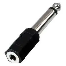 Adaptador Miniplug Hembra A Plug Macho - Mono