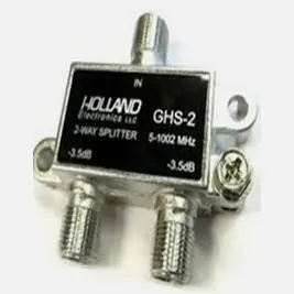 Derivador TV 2 Vias 1000 Mhz Baja perdidas (C0)