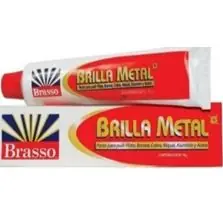 Crema para Pulir Metales Brilla Metal x 70 Grs.