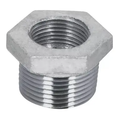 Buje Reduccion 1" x 3/4 Galvanizado