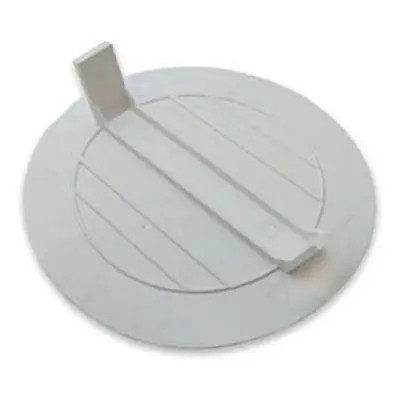Tapa Plastica Octogonal Chica con Trabas