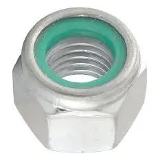 Tuerca Hexagonal Galvanizada Autofrenante 5/16 (U