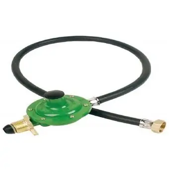 Regulador para Garrafa de 10 Kg con manguera 1,50 Mts