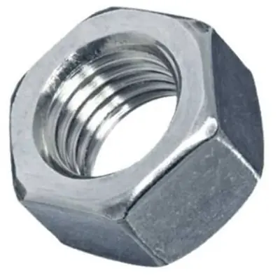 Tuerca Hexagonal Galvanizada Alta 1/2 (U