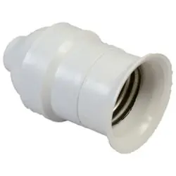 Portalampara 3 Piezas Marfil